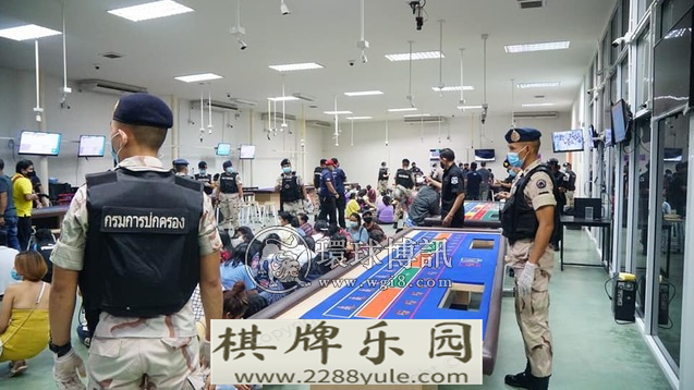 泰国警方突袭一霍尼亚拉赌场非法赌场逮11